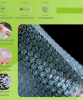 Close-up of Clear Bubble Pouch Wrap 6x8 Inch Bags With Tough Double Walled Cushioning Built To Handle Packing Shipping Storage And Moving