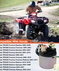 Starter Solenoid Relay For Honda TRX Rancher 350 2000 2006 ATV Replacement Heavy Duty Electrical Switch Fits TRX350 TRX420 TRX400 Foreman Rancher Models Easy Install Reliable Crank Start Performance on ATV