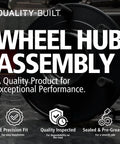 Beefed-Up Front Wheel Hub And Bearing Assembly For 2015-2024 Hyundai And Kia Vehicles Including Cadenza, Nexo, Optima WH930923