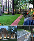 100 Pack Landscape Lighting Wire Connectors 12-16 Gauge Low Voltage Fastlock Connectors illuminate garden pathways and walls
