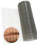 Hella Sturdy 304 Stainless Steel Mesh Roll 8 In By 10 Ft Square Quarter Inch Openings 23 Gauge Hardware Cloth for DIY projects.