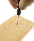 Pro Grade Precision Pin Vise Hand Drill Kit With Twist Bits For Miniature Models and detail work drilling into wood.