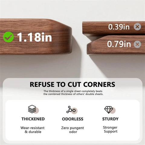 1.18 inch thick solid rubberwood edge comparison for Rock Solid Electric Standing Desk Crafted From Genuine Solid Rubberwood Desktop With Quick Motorized Height Adjustment For Comfortable Home Office Computer Workstation.