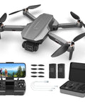 4K Camera Drone Under 249g With GPS Foldable RC Quadcopters Featuring Follow Me Waypoint Flight Brushless Motors and accessories