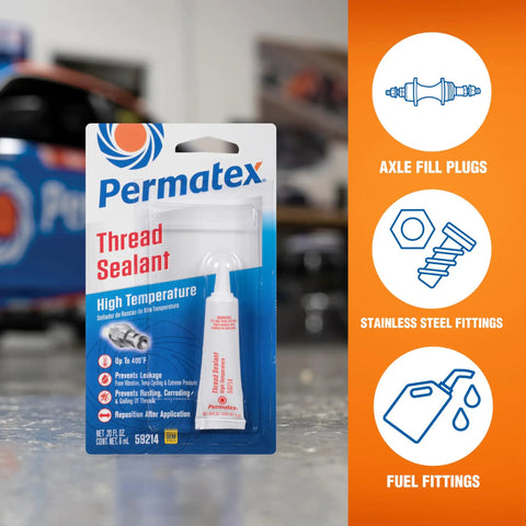 High Temperature Thread Sealant Replacement 6 Ml Tube OE Direct Fit For Automotive Applications, Weatherproof Coated