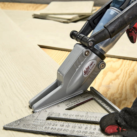 TurboShear Fiber Cement Siding Cutter for Drills, 5/16 Inch, cutting fiber cement plank with precise arcs and 360 rotating head