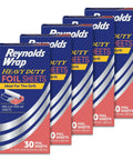 Pre Cut Pop Up Heavy Duty Aluminum Foil Sheets 14 X 10.25 Inches 150 Sheets Total Pack Of Five Boxes Ideal For Grilling
