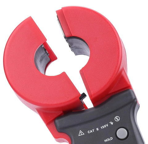 Digital Clamp Ground Resistance Meter 200 Ohm Plus Edition, red clamp jaws, CAT III 150V