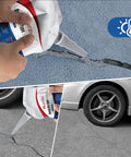 Fast Cure Concrete Crack Sealant For Slab Repairs, Quick Drying Waterproof Filler And Weather Resistant Caulking Glue, 4 Pack applied to cracked pavement and driveway sealing