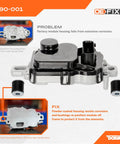 Fuel Pump Driver Module With Mounting Bolts Upgraded Microprocessor For Faster Response Powder Coated Housing Bushings Shield