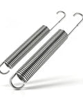 Built Tough Two Pack Heavy Gauge Steel Tension Springs designed for exact seven inch hook to hook recliner mechanism.