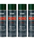 Go To Heavy Duty Industrial High Solids Spray Paint In Dark Green 16 Ounce Pack Of 4 For Tools And Equipment Thick Even Coat