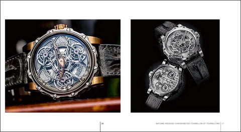 Inside The World Of Masterful Watchmakers A Luxe No Nonsense Look At Timeless Craft With A Foreword By Jean Marie Schaller, close view of luxury watch face and back.