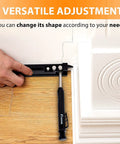 Multi-Function Scribing Tool For Woodworking And DIY Projects used to mark floor edges