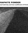 Pure Graphite Powder For Locks And Machinery, 13 Micron Super Ultra Fine Lubricant Powder, Dry Graphite For Locks, close-up texture