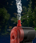Submersible Water Pump For Aquarium Fish Tank And Hydroponics, Ultra Quiet 28dB Operation, in a fish tank with water flow