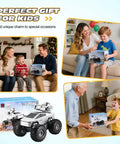Families gift Amphibious RC Car With Water Cannon And Waterproof Remote Scale One To Sixteen 4WD Monster Truck to kids