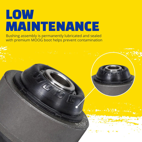 Suspension Control Arm Bushing Fits Honda Civic 2012 2015 And Acura ILX 2016 2018 OE Grade Replacement For Dope Smooth Ride Precise Alignment And Long Lasting Durability Easy Install, sealed MOOG bushing