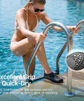 Water Shoes For Men And Women Go To Quick Dry Breathable Material With Thick Insole Non Slip Protective Outdoor Water Footwear by pool