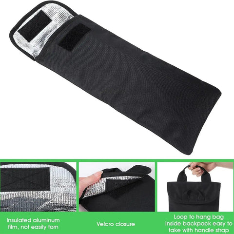 Insulated Hydration Bladder Bag for Outdoor Adventures Keeps Water Cold Longer with 600D Oxford Fabric UV Defense Durable Pouch