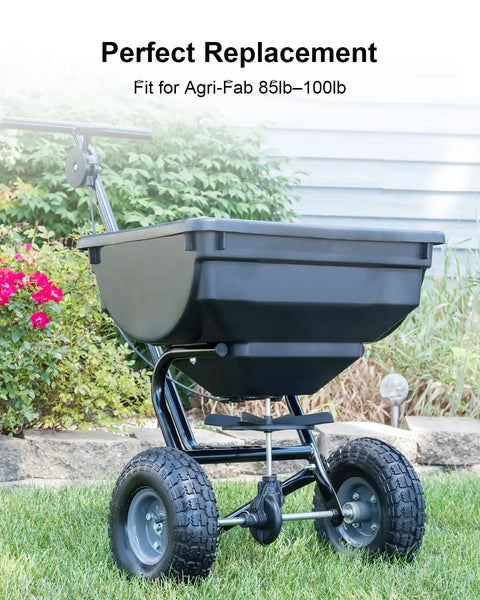 Waterproof Hopper Cover Fits 85Lb-100Lb Hoppers For Lawn And Garden Equipment, 26 X 14.88 Inch, Replacement 69712 shown on cart