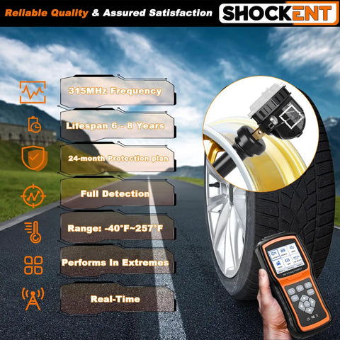 Kick Back To Smoother Rides With This 315Mhz Tpms Sensor Plug And Play Part For Chevy Equinox Malibu Tahoe Cruze And Gmc Yukon Easy Swap Road Ready Guaranteed with tire pressure monitor and display.