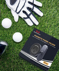 Magnetic Golf Cart Phone Holder That Snaps On And Keeps Your iPhone 16 Pro Max 15 14 13 12 Plus Stays Put On Bumpy Rides box on grass