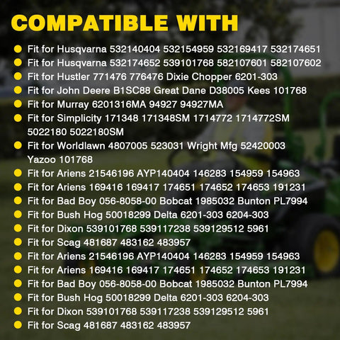 Compatibility list for PTO Switch Replacement For Lawn Tractors And Zero Turn Mowers, 8 Pin Blade Clutch Switch Model 1722887 1722887SM