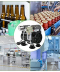 Oil Free Lab Vacuum Pump With Silencer, 50L Per Min Flow shown in industrial and laboratory settings for various uses.
