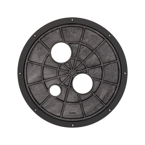 Sump Basin Cover For 18 Inch Basins, Gas Tight Odor Tight Water Tight, Structural Foam Plastic, Model SF2000E top view