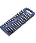 Blue Magnetic Grab And Go Portable Socket Organizer Tray One Quarter Inch Drive for Deep and Shallow Sockets