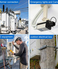 Transformer, HVAC equipment, emergency camera, outdoor electrical box using 30 Pcs PG7 Cable Glands Adjustable 3-6.5mm PA6 Nylon IP68 Connectors