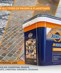 Simple Grey Polymeric Sand Alternative For Patio Joints Haze Free Paver Joint Sand 44lb Bucket with varied paver types