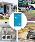 Portable Clothes Dryer 110V 1000W Electric Dryer With Double Layer Stackable Stainless Steel Design in various settings