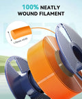High Speed Meta PLA 1.75mm Filament 1KG for FDM 3D Printers, Olive Green, neatly wound spool.
