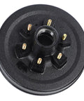 Heavy Duty 6000 Lbs Trailer Brake Drum Kit With 12 Inch Bulletproof Steel Rotors And 6 On 5.5 Bolt Pattern Hub from above