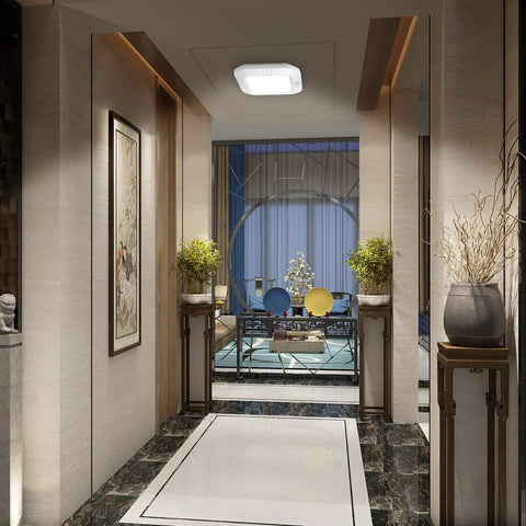 Battery Powered Motion Sensor Ceiling Light LED 6000K 180 Lumens Auto On With Motion Detection No Wires Needed For Closet