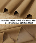 Premium Suede Digital Piano Keyboard Cover fabric detail, thick texture, soft hand feel, minimalist pure black