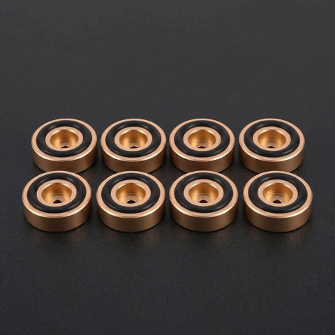 No Slip Cutting Board Feet With Rubber Pads For Kitchen Wood Appliances Aluminum Alloy Base Air Circulation Gap Anti Skid