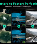 Windshield Chip And Crack Repair Kit 2026 Upgrade With Glass Repair Liquid for front windshield chip and crack fixing demonstration