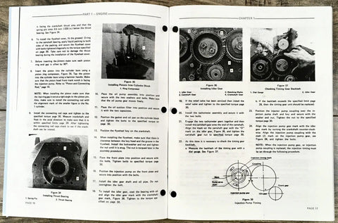 Ford 1000 Tractor Service Manual For DIY Repair And Overhaul Workshop Tech Guide Factory OEM Authored Maintenance And Parts Information Operators Manual Quality Reprint For Easy Home Mechanic open pages
