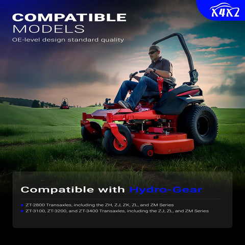 Seal Kit For ZT Series Transaxles 72994 Replacement Set Fits ZT 2800 3100 3400 Transaxles Including ZH ZJ ZK ZL ZM Models With O Ring Gasket Pack For Easy Install And Heavy Duty Long Lasting Performance In Home And Pro Lawn Setups. Compatible with Hydro-Gear ZT transaxles