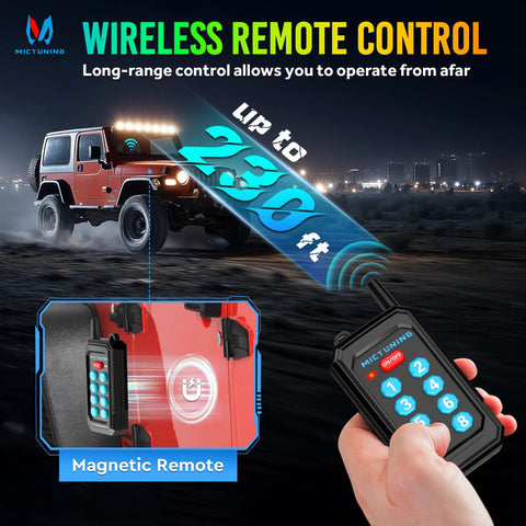 8 Gang Switch Panel With Wireless Remote Control From Up To 230 Feet Pair With Up To 5 Panels Dashboard Use For Jeep