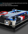 Close-up of 3 Axis GRBL CNC Engraver Controller Board with 36V DC Input and USB ports, showing connectivity and components.