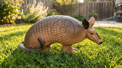Armadillo 3D Archery Target For Bow Practice Lifesize Realistic Foam Target With Easy Arrow Removal Durable Self Healing Elasto Flex Foam