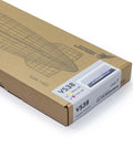 Box of Dope 3D Zeppelin Puzzle Kit With Acrylic Display Light Box For Adults, Hindenburg 1:453 Scale, side view packaging