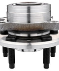 Pair Front And Rear Wheel Hub Bearing Assemblies For Ford Explorer 2011 To 2019 And Police Interceptor Utility 2013 To 2019 Drop In Replacement Hub Kit Featuring Steel Construction