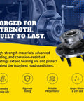 Drop In Front Wheel Bearing And Hub Assembly For Mercedes Benz GLE350 ML350 2013 2015 2016 2018 with durability features