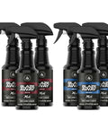 Six bottles of Industrial Strength Odor Eliminator And Freshener For Home Car And Smoke Odors Long Lasting Room Spray.