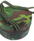 Wearable Garden Stool With Soft Foam Cushion, camo pattern, ultra lightweight outdoor work seat with strap, portable hip chair.